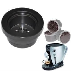 BRACCETTO PER TAZZONA BIALETTI TRIO COMPATIBILE ESPRESSO POINT + OMAGGIO  TASTE KIT PORTA CAPSULE CON ASSAGGI COMPATIBILI. Cialde, Capsule Originali  e Compatibili Caffè