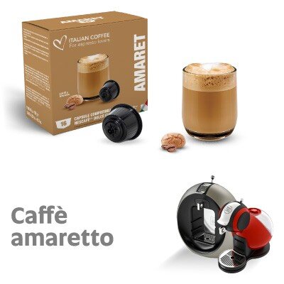 Cappuccino - Gimoka Capsule Compatibili Nescafè® Dolce Gusto® di Bevande  Solubili