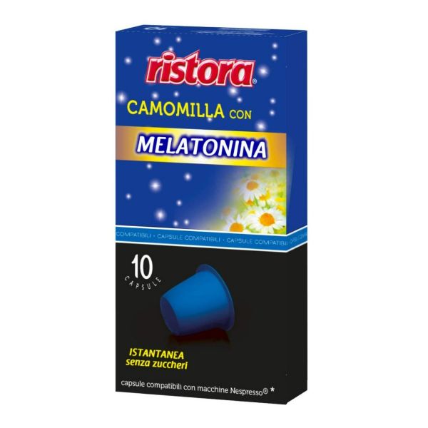 NESPRESSO CAMOMILLA CON MELATONINA RISTORA 10 Caps