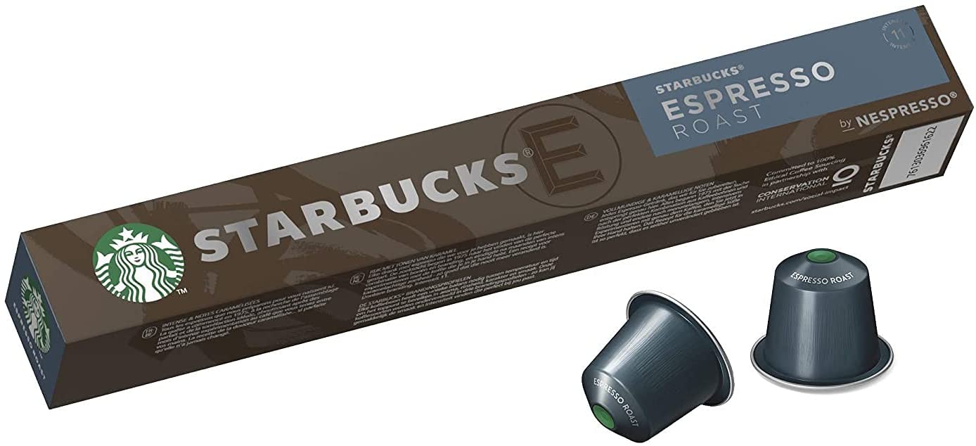 DARK ESPRESSO ROAST 10 CAPSULE NESPRESSO